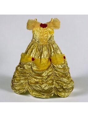 Disney Parks Castle Collection Princess Belle Costume Dress Size 7/8